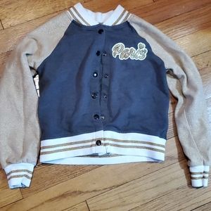 Justice button up jacket
